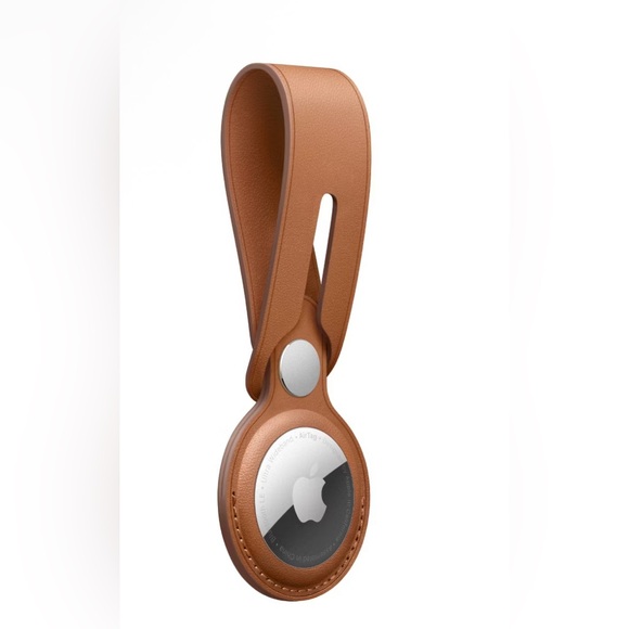 Apple AirTag Leather Loop in Tan - Picture 5 of 5